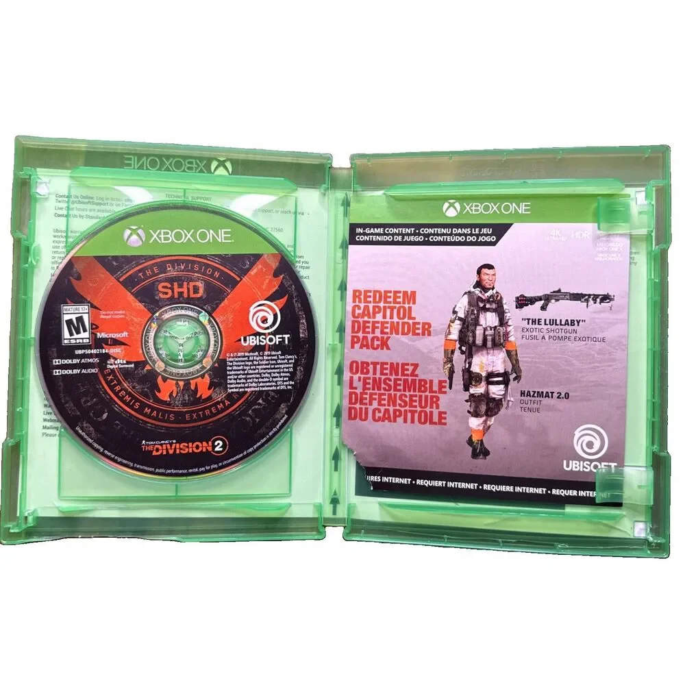 Tom Clancy's The Division 2 - Microsoft Xbox One Case Damaged